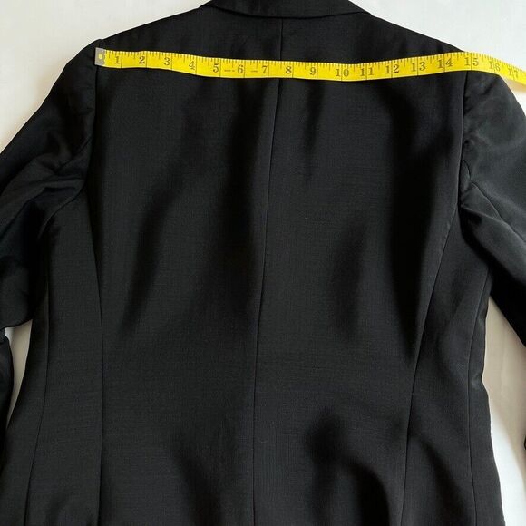 Escada Margaretha Ley Black Classic Tailored Jacket Womens 38 US 8 Wool Mohair - Picture 16 of 16